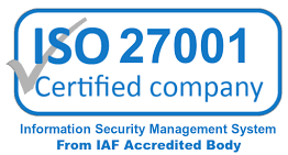 ISO 27001 Certified company